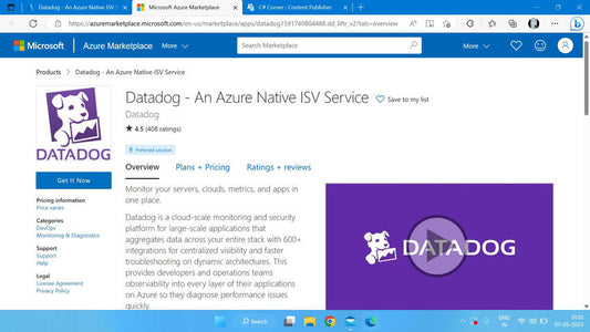 datadog azure