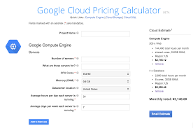 google compute engine pricing