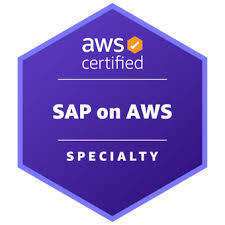 AWS Certified SAP on AWS – Specialty (PAS-C01)