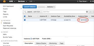 aws terminate instance